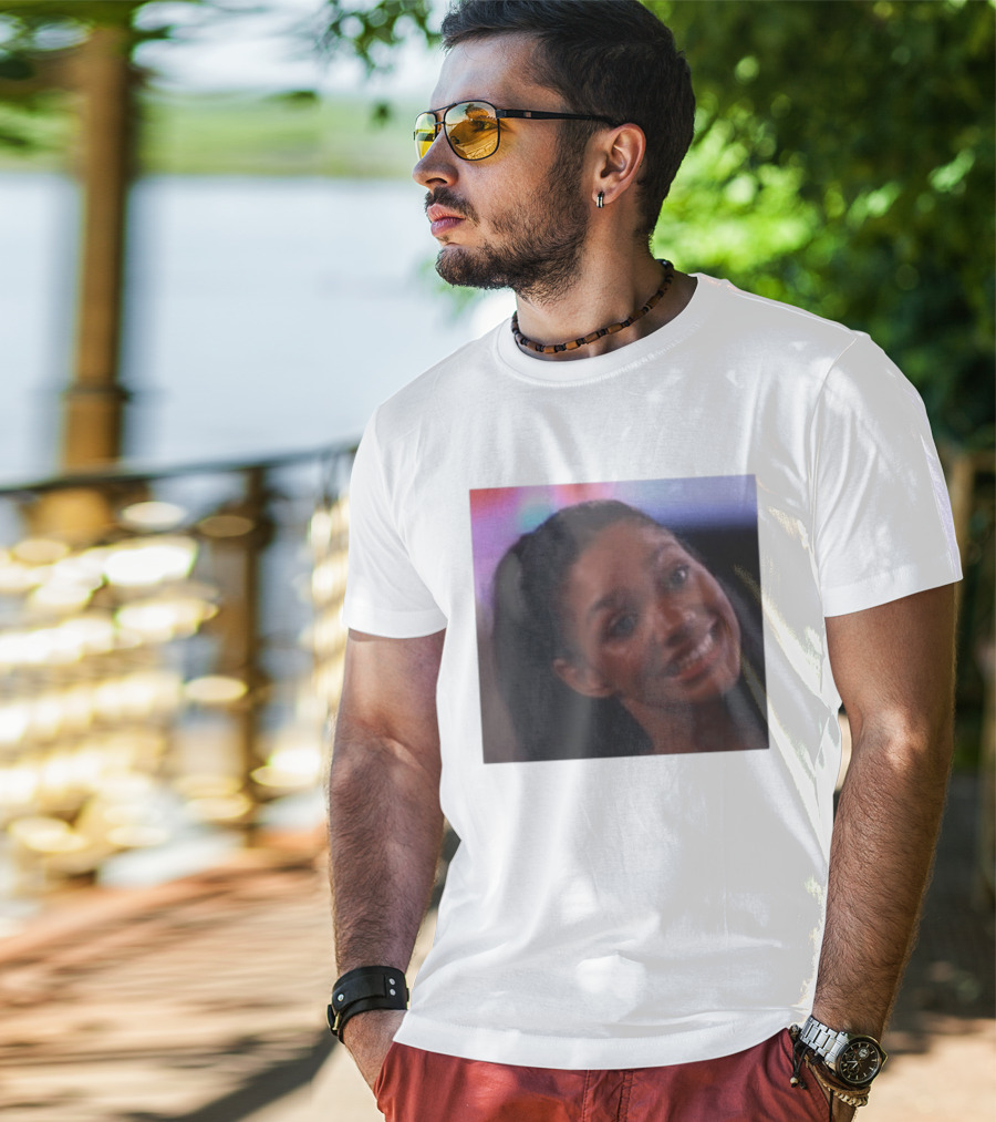 Melanie Moreno Meme Smiling Gone Mad T-Shirt