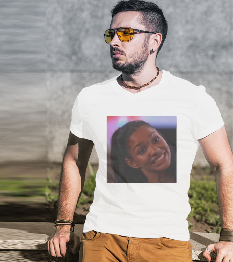 Melanie Moreno Meme Smiling Gone Mad T-Shirt