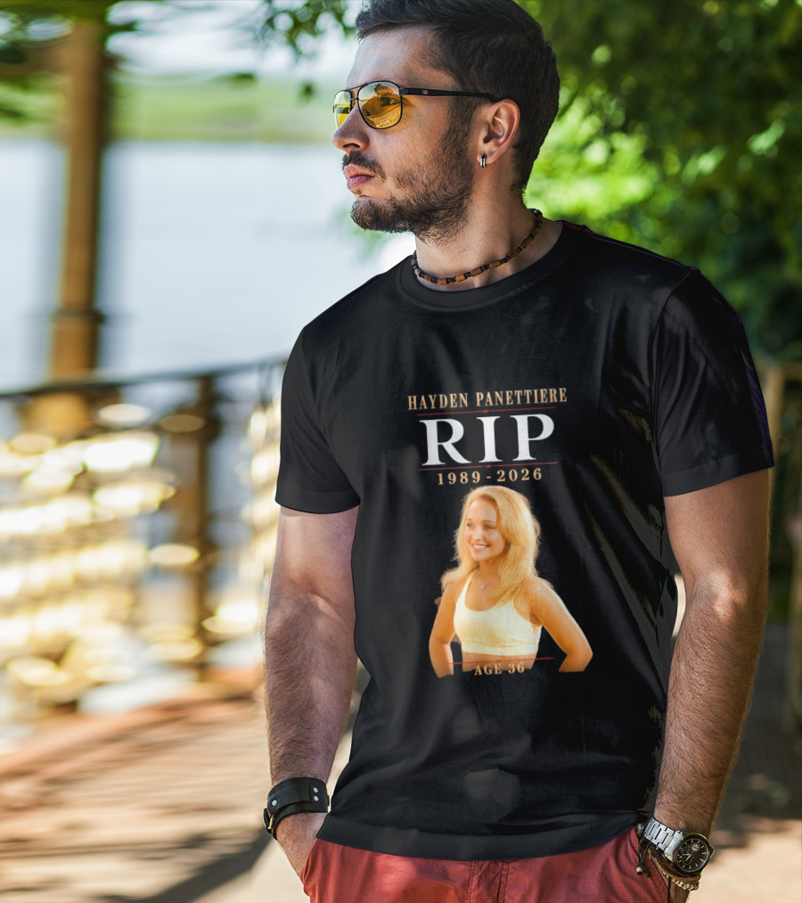 Hayden Panettiere RIP 1989 2026 Age 36 T-Shirt