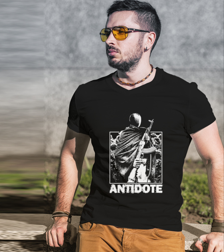 Antidote AK 47 Sunflower Streetwear T-Shirt