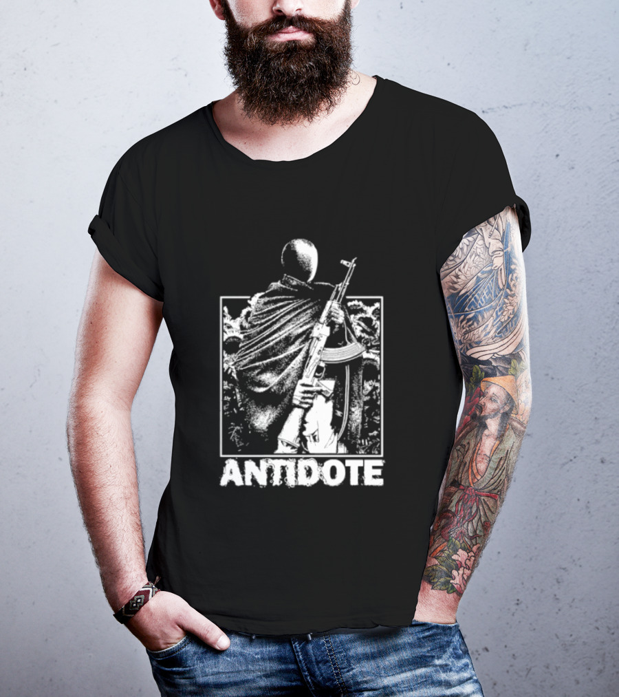 Antidote AK 47 Sunflower Streetwear T-Shirt