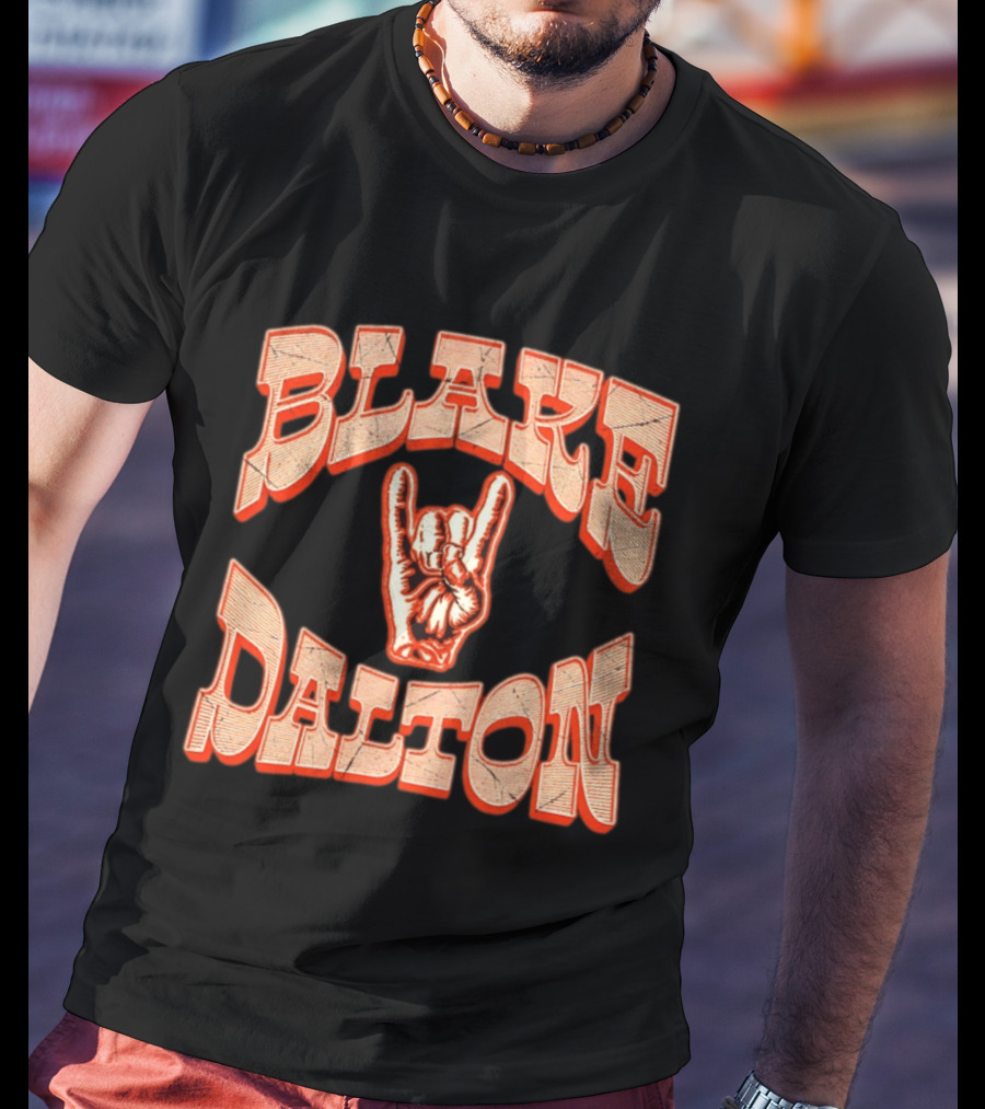 Blake Dalton Hook Em Hand Gesture T-Shirt