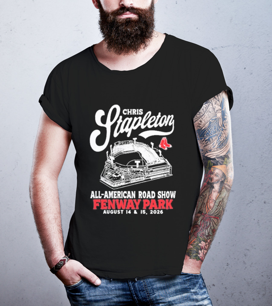 Chris Stapleton All American Road Show Fenway Park August 14 15 2026 T-Shirt