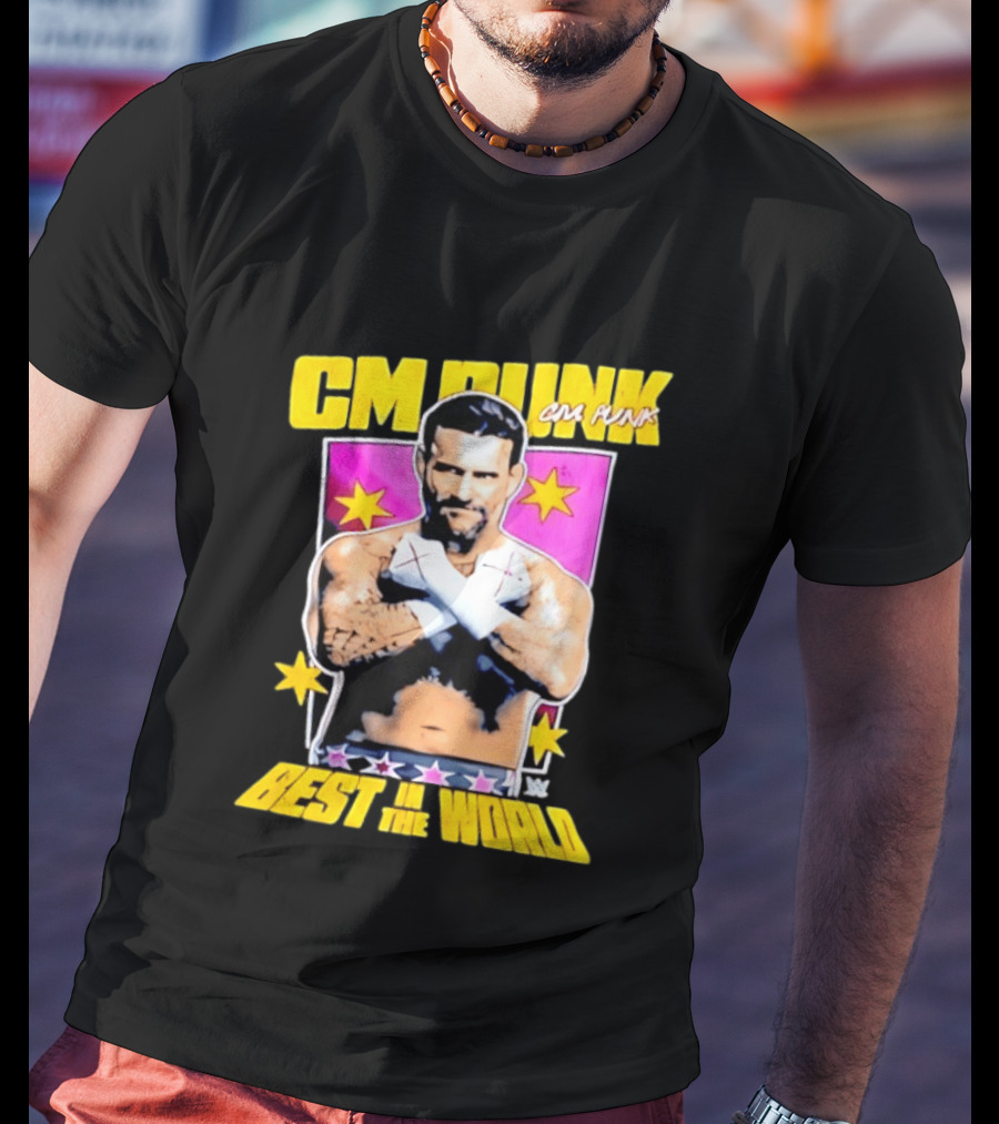 Cm Punk Best In The World WWE Wrestling T-Shirt