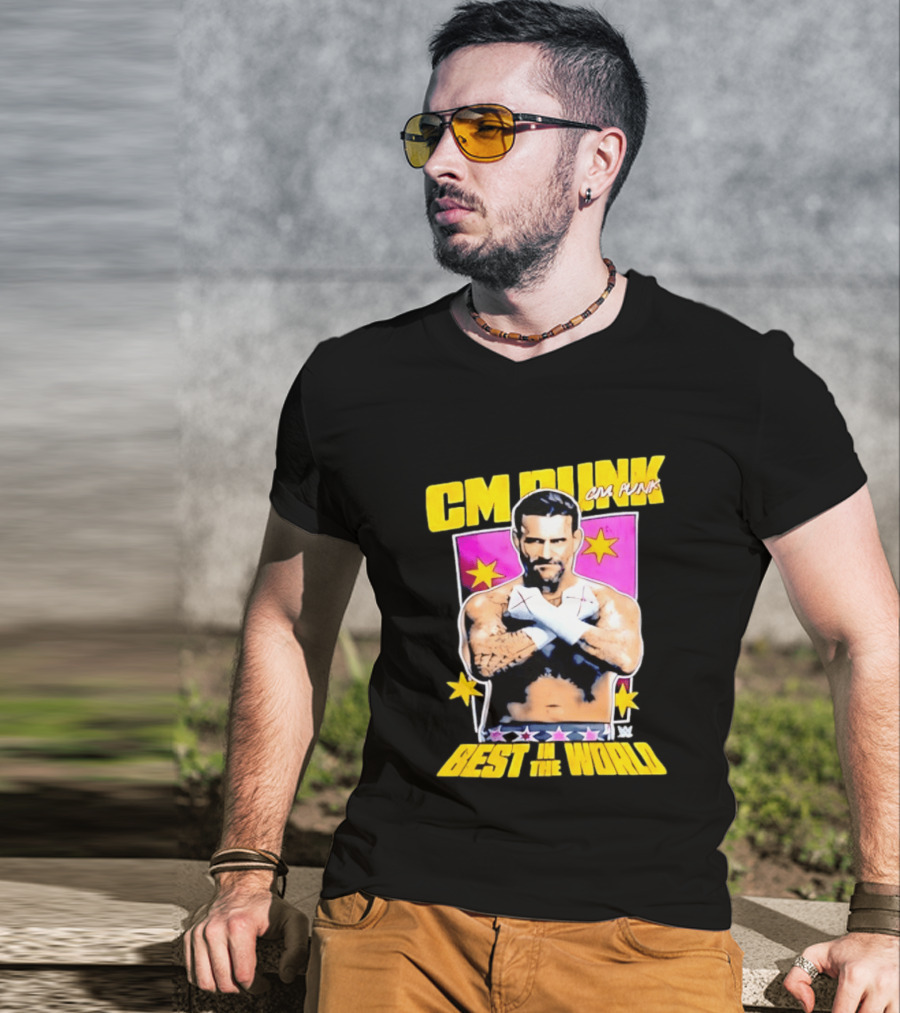 Cm Punk Best In The World WWE Wrestling T-Shirt