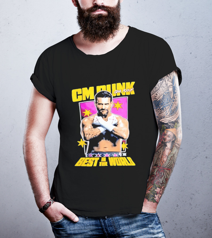 Cm Punk Best In The World WWE Wrestling T-Shirt