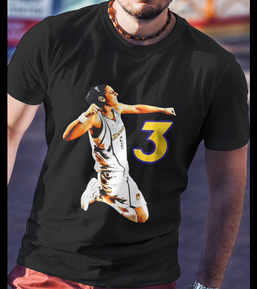 Diana Taurasi 3 Phoenix Mercury Basketball Legend Iconic Celebration T-Shirt