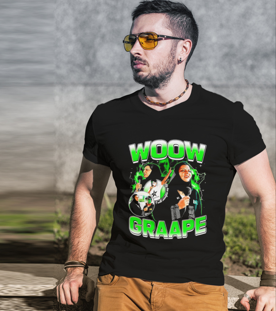 WOOW Graape I Will Sacrifice My Life For Pakistan Enthusiastically T-Shirt