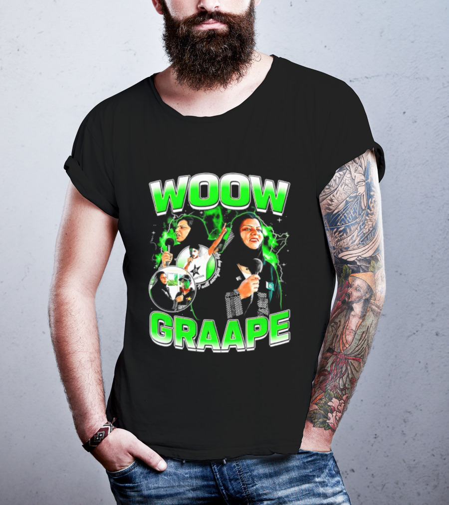 WOOW Graape I Will Sacrifice My Life For Pakistan Enthusiastically T-Shirt