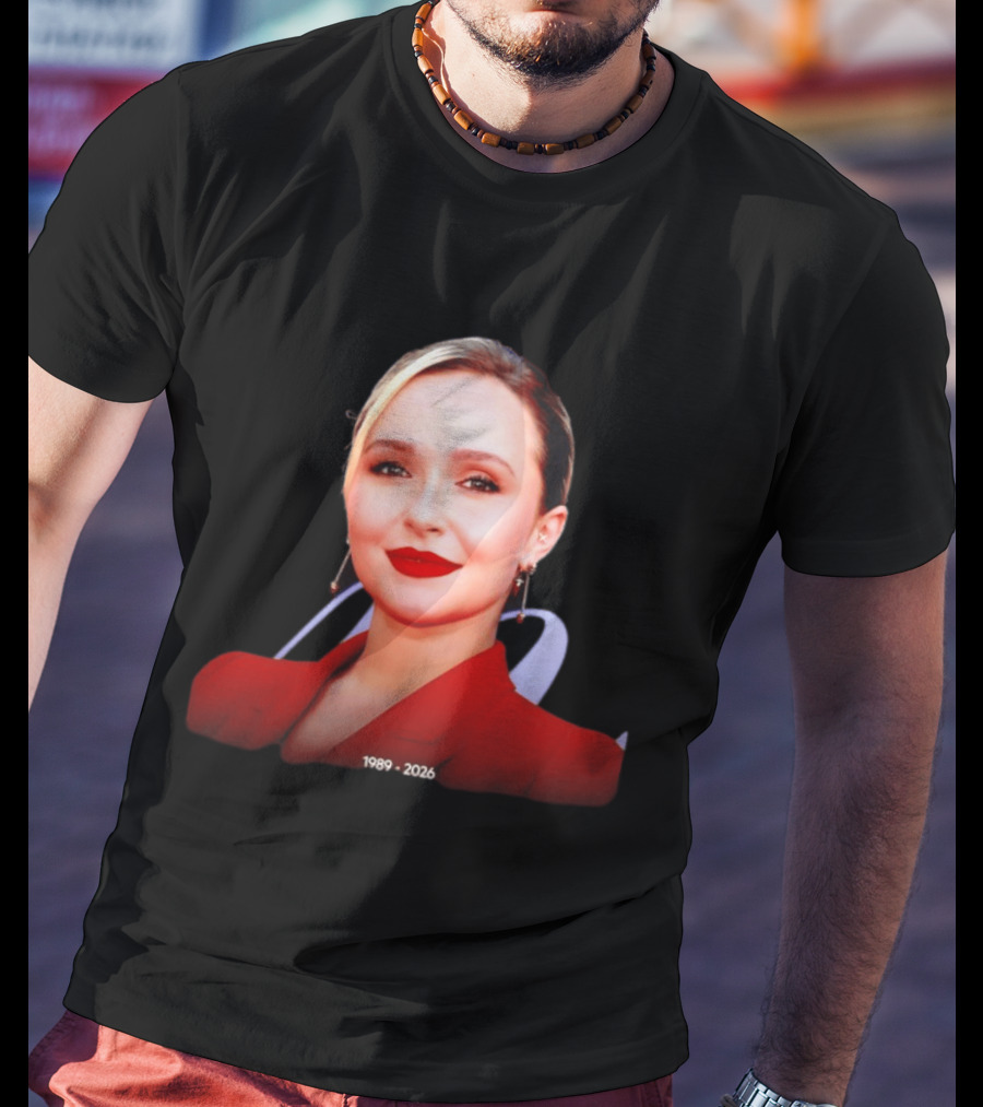 In Memory Of Hayden Panettiere 1989 2026 T-Shirt