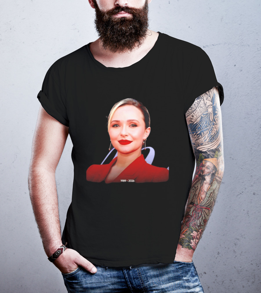 In Memory Of Hayden Panettiere 1989 2026 T-Shirt