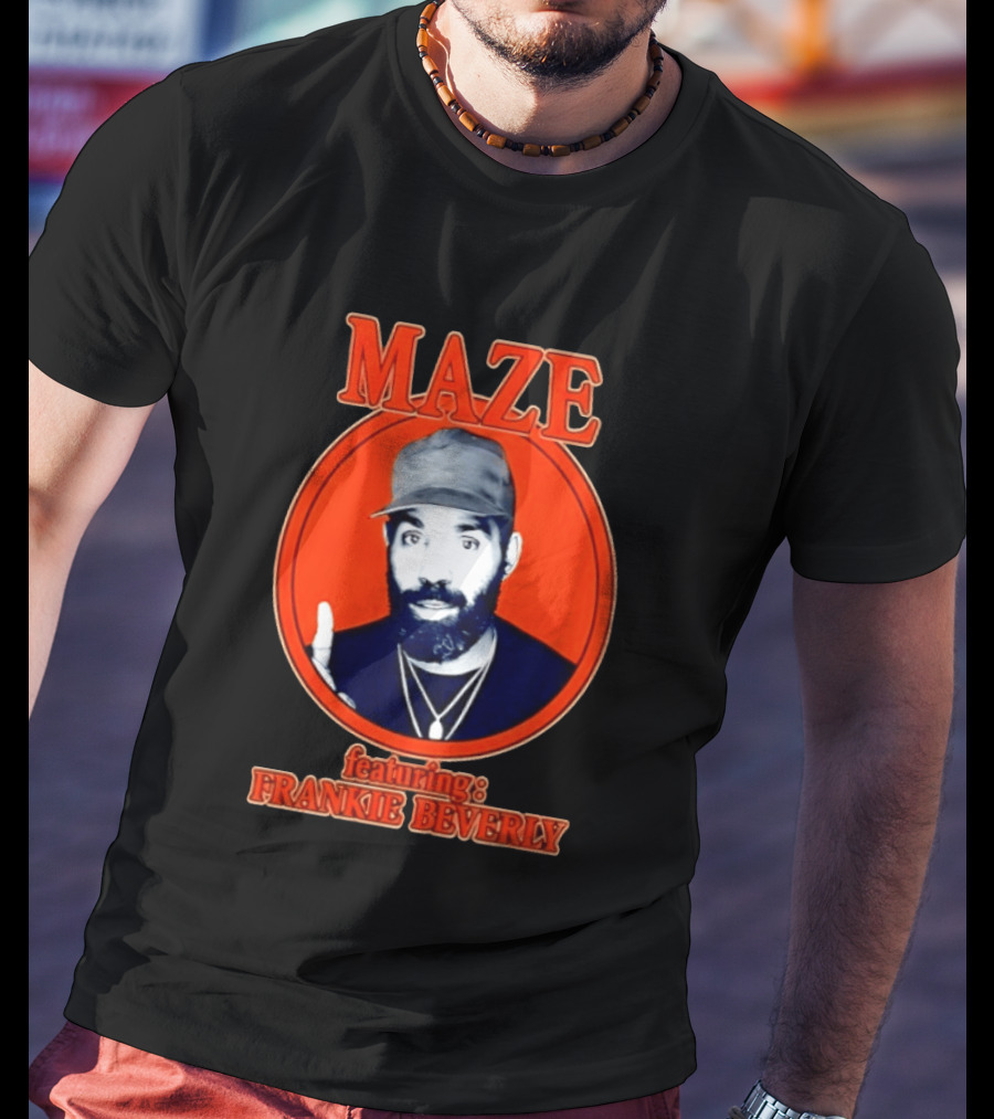 Maze Featuring Frankie Beverly Iconic Soul R&B T-Shirt