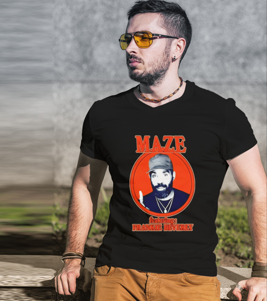 Maze Featuring Frankie Beverly Iconic Soul R&B T-Shirt