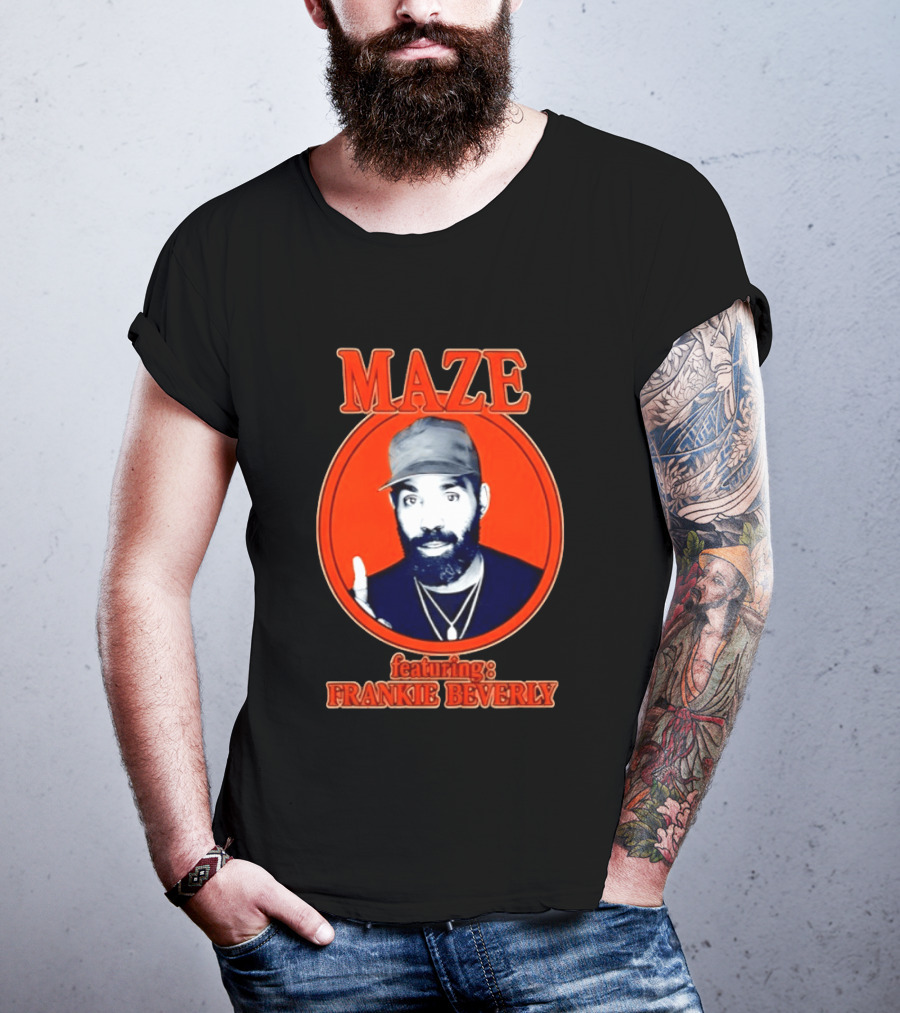 Maze Featuring Frankie Beverly Iconic Soul R&B T-Shirt