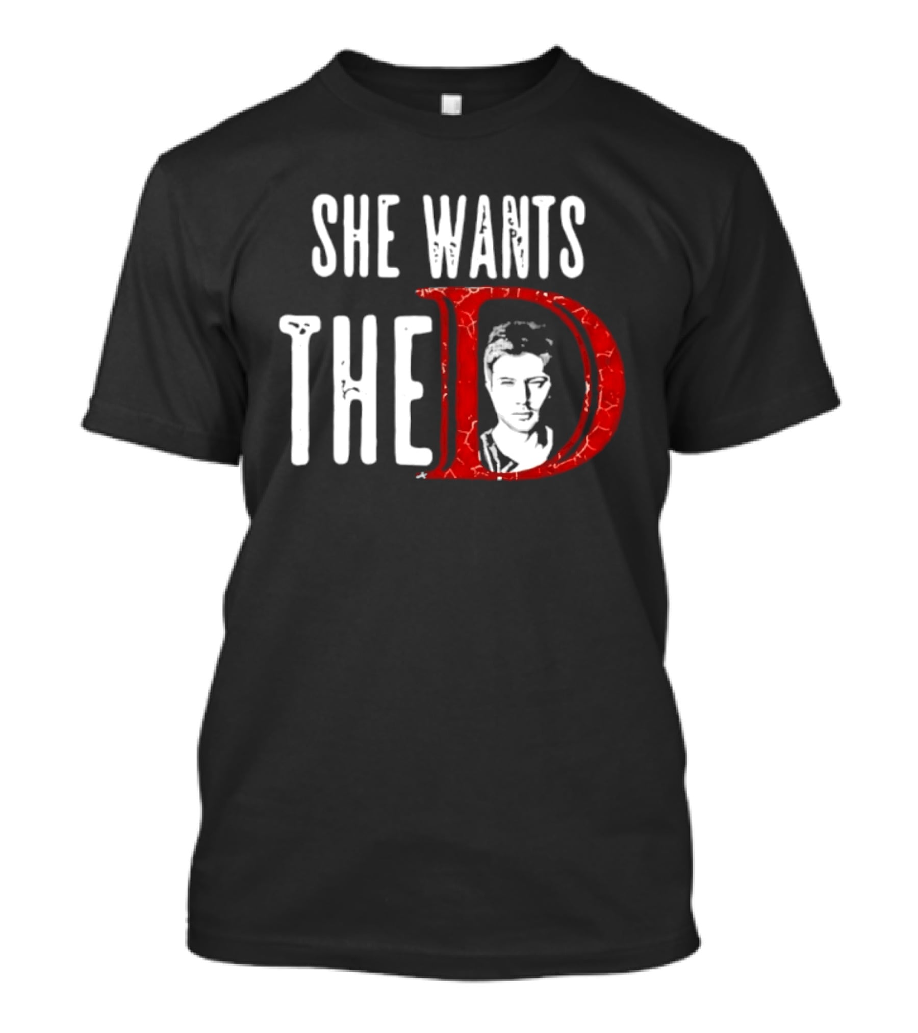 She Wants The D Jensen Ackles Supernatural T-Shirt