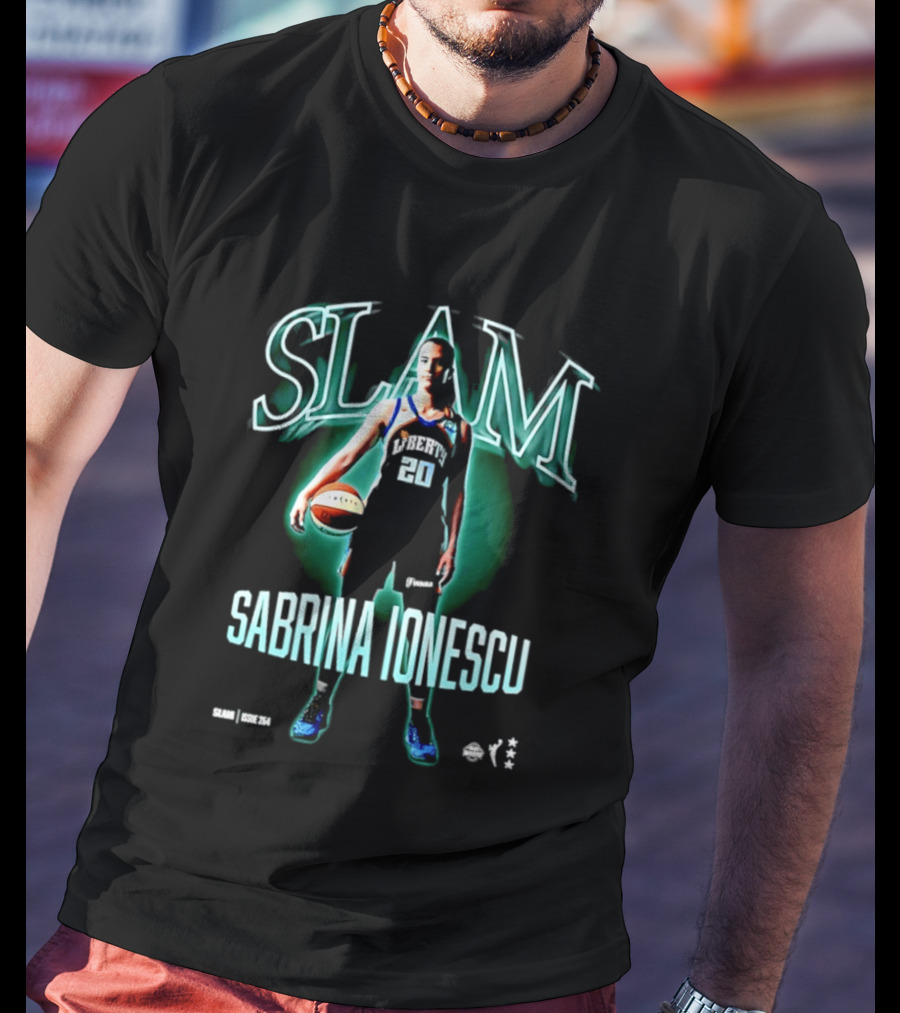 SLAM Sabrina Ionescu New York Liberty Issue 254 T-Shirt