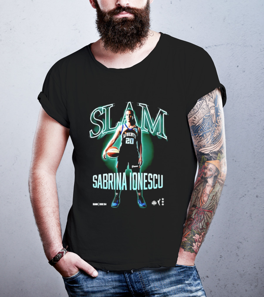 SLAM Sabrina Ionescu New York Liberty Issue 254 T-Shirt