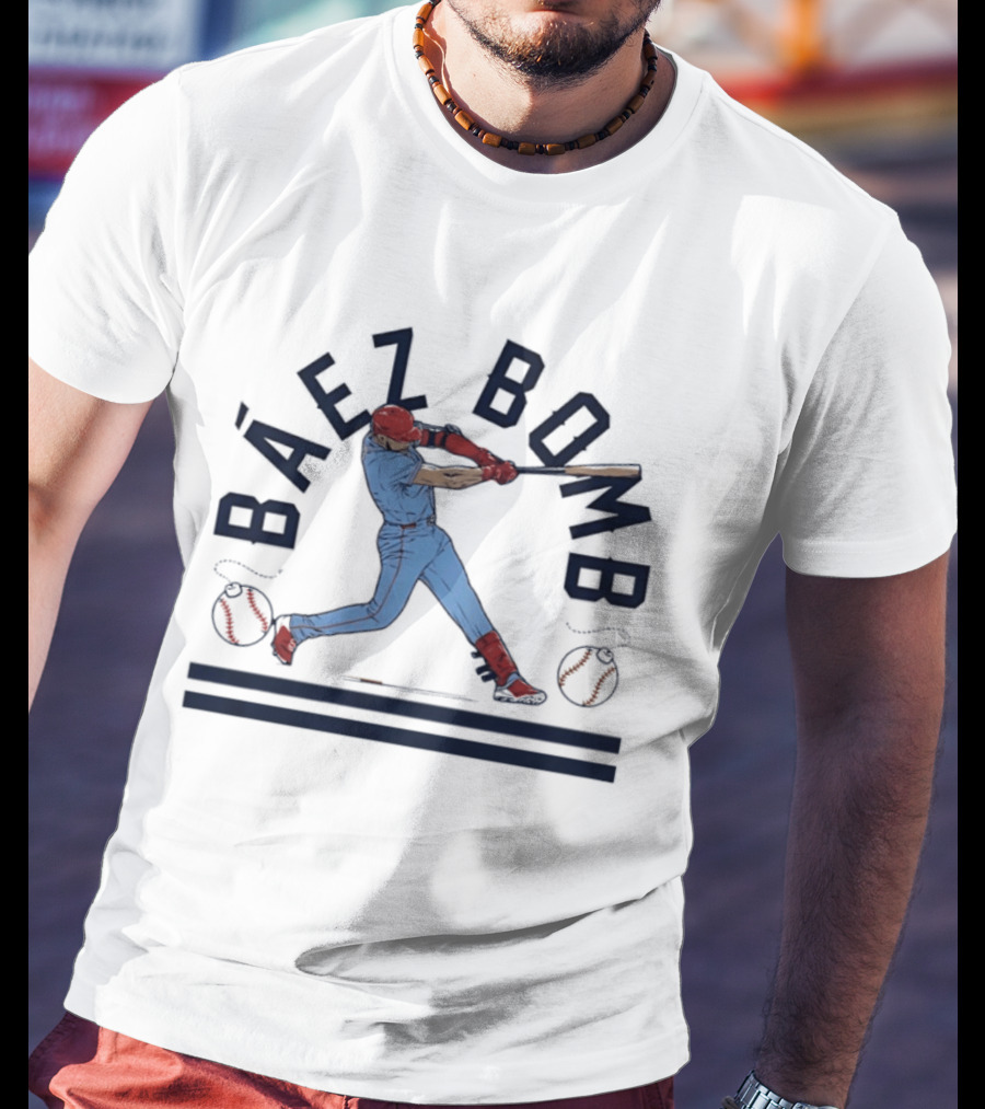 Báez Bomb Cardinals Home Run Swing 2026 MLB Debut T-Shirt