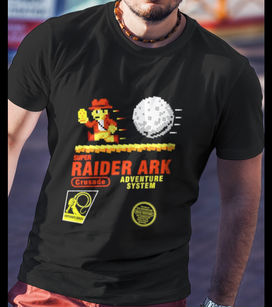 Super Raider Ark Adventure System Crusade Explore Series T-Shirt