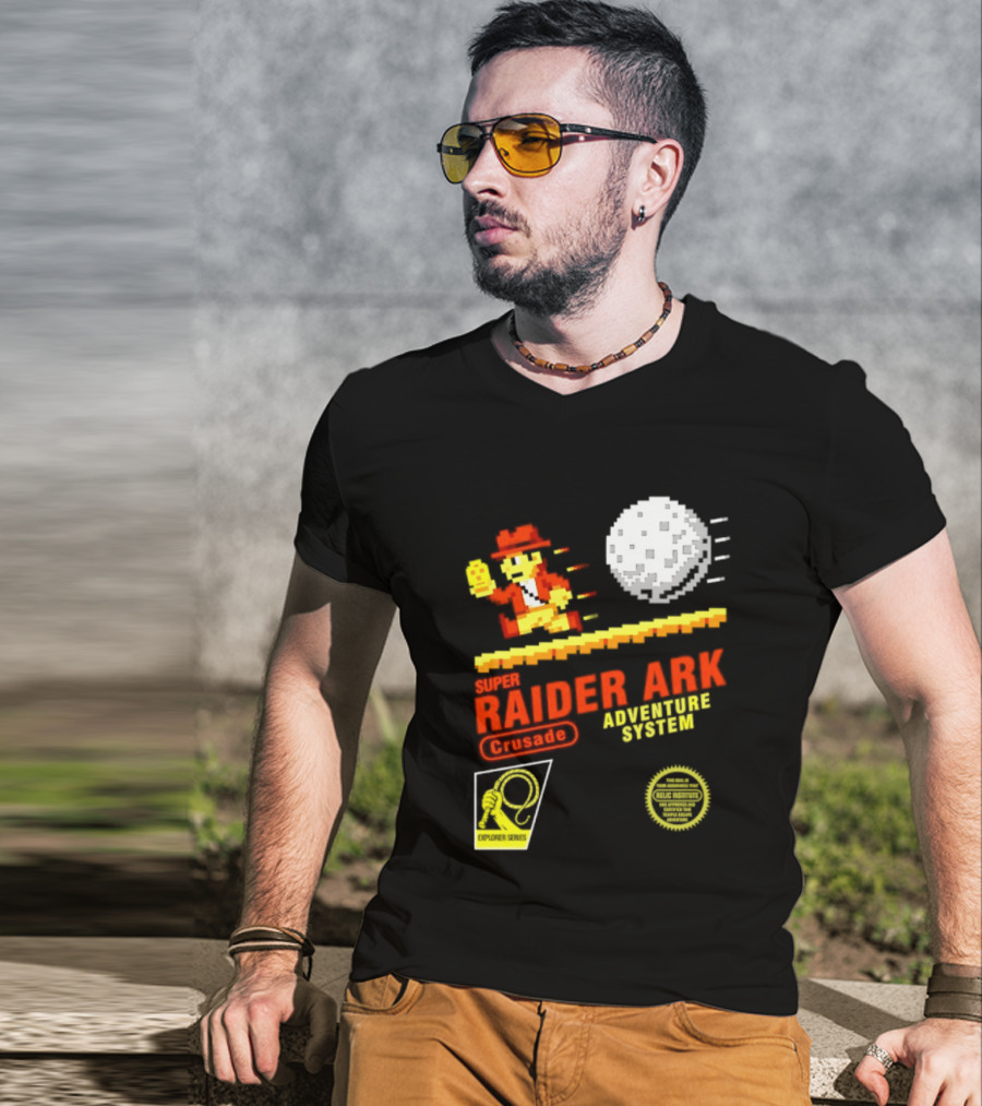 Super Raider Ark Adventure System Crusade Explore Series T-Shirt