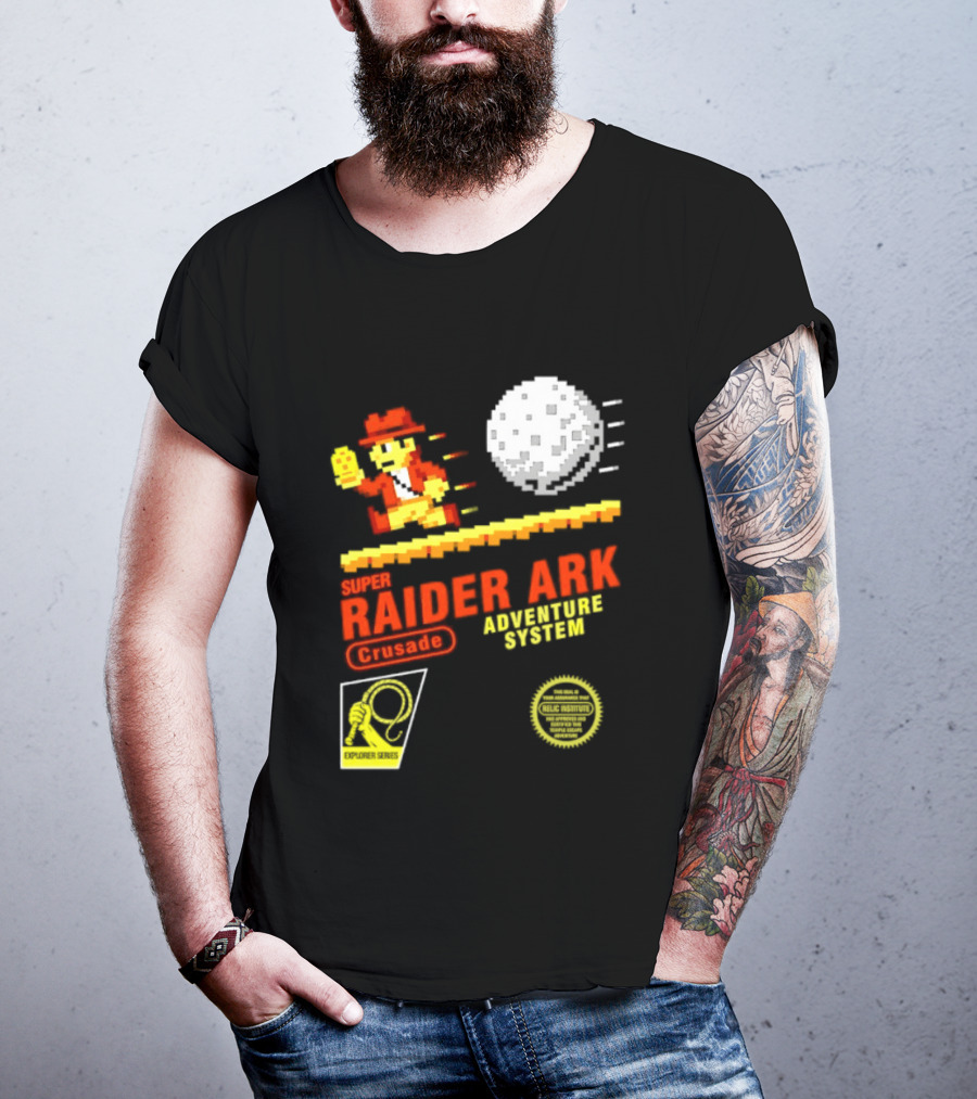 Super Raider Ark Adventure System Crusade Explore Series T-Shirt