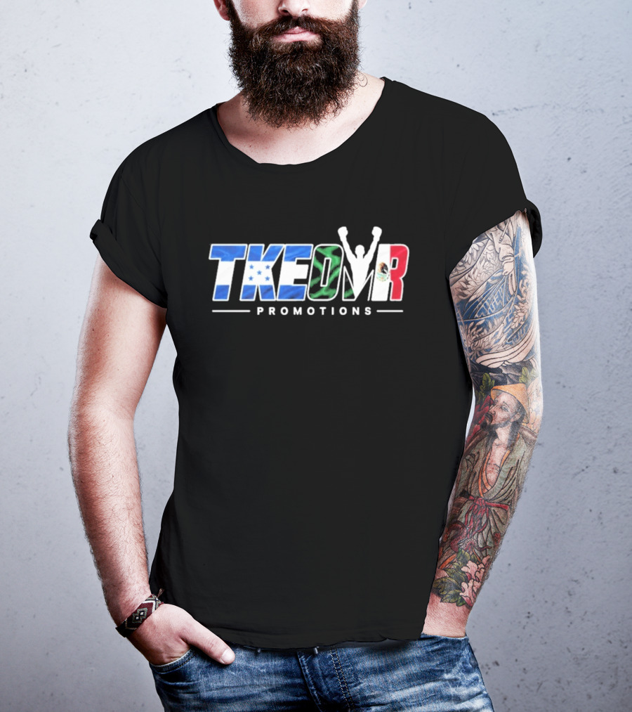 TKEOVR Promotions Honduras And Mexico Flags Celebratory T-Shirt