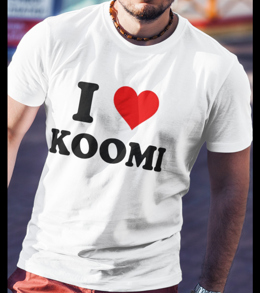 I Heart Koomi Bold Love T-Shirt