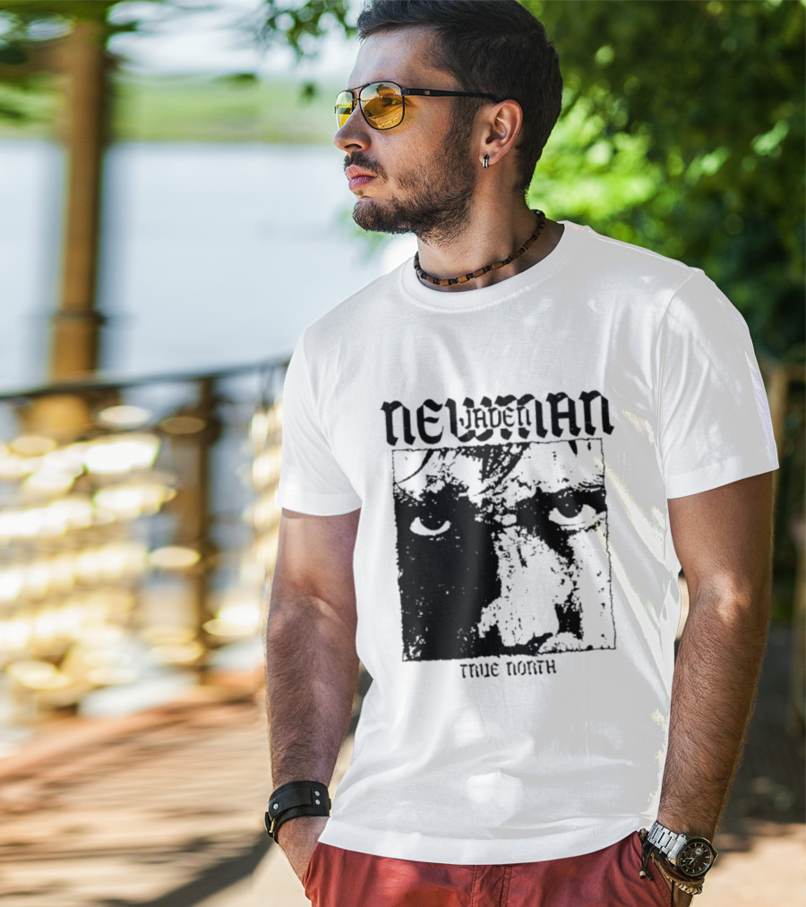 Newman Jaden True North Alternative Rock Band Face T-Shirt