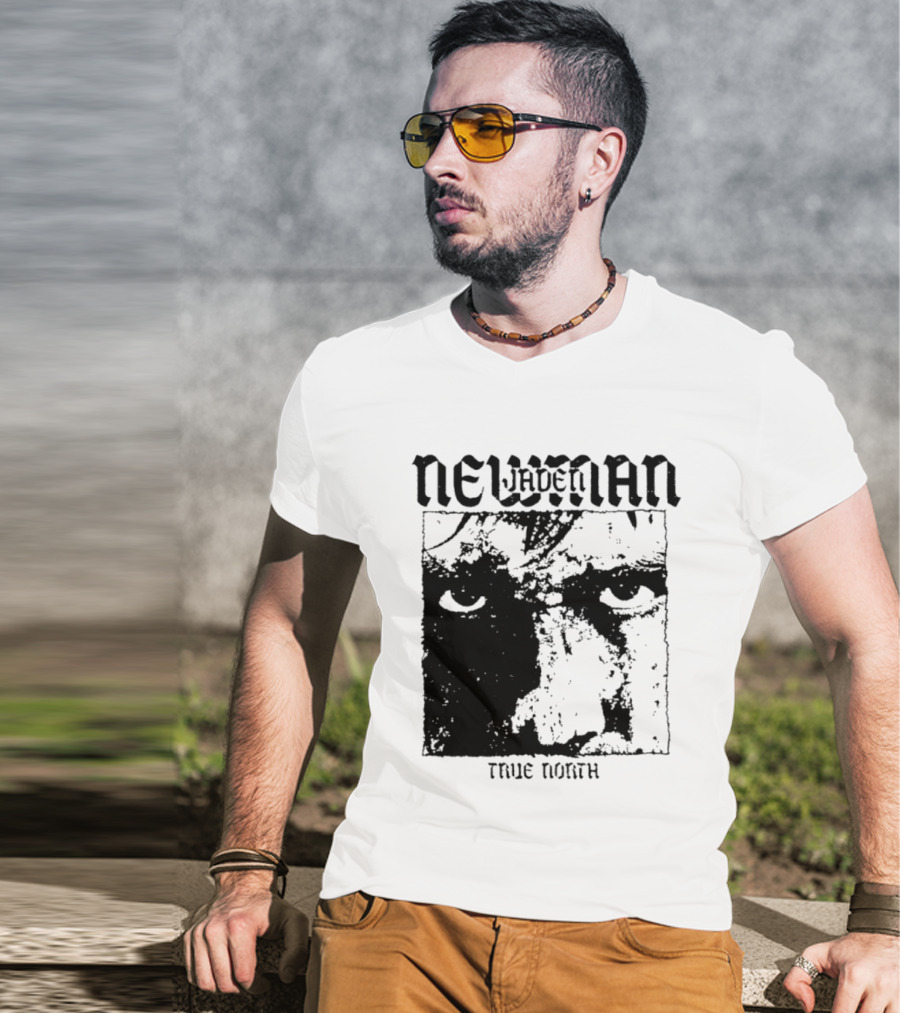 Newman Jaden True North Alternative Rock Band Face T-Shirt
