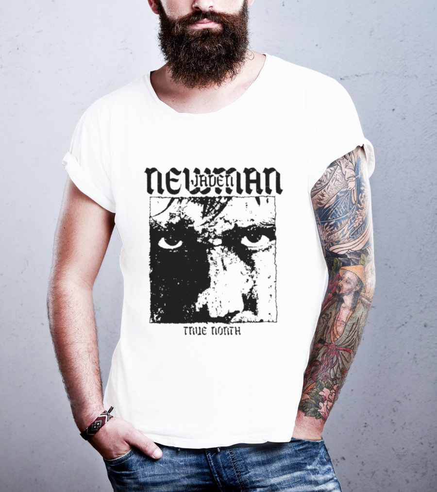Newman Jaden True North Alternative Rock Band Face T-Shirt