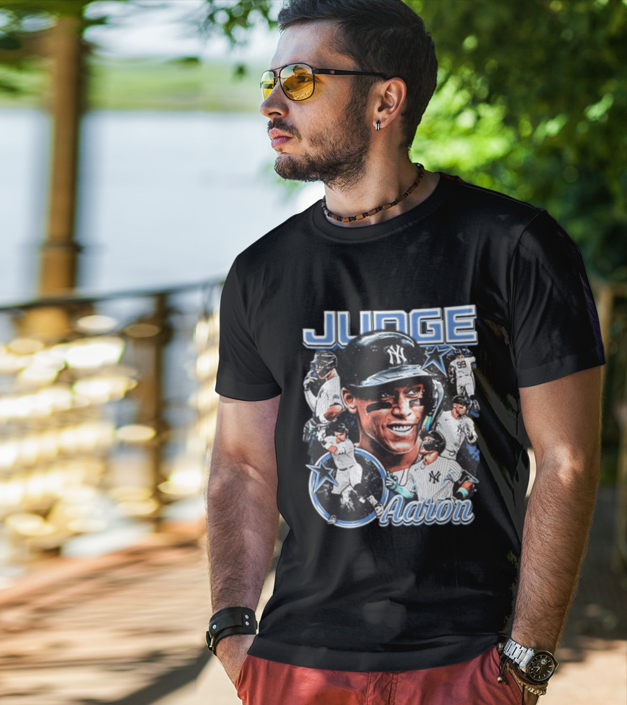 Aaron Judge New York Yankees Baseball Star Player Highlights 2026 T-Shirt