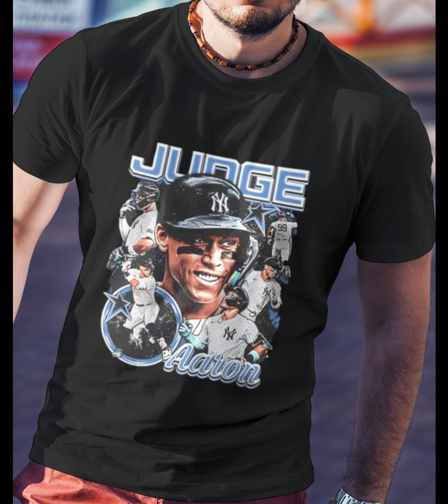 Aaron Judge New York Yankees Baseball Star Player Highlights 2026 T-Shirt