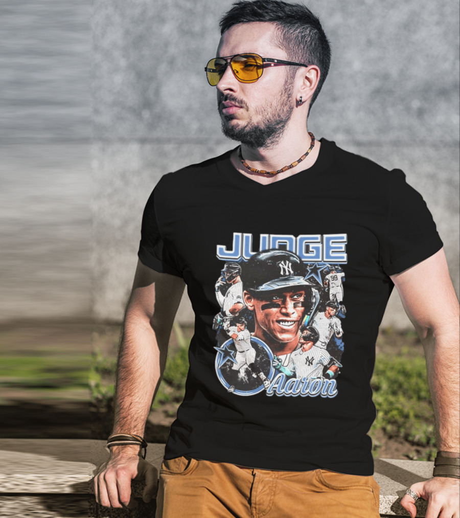 Aaron Judge New York Yankees Baseball Star Player Highlights 2026 T-Shirt