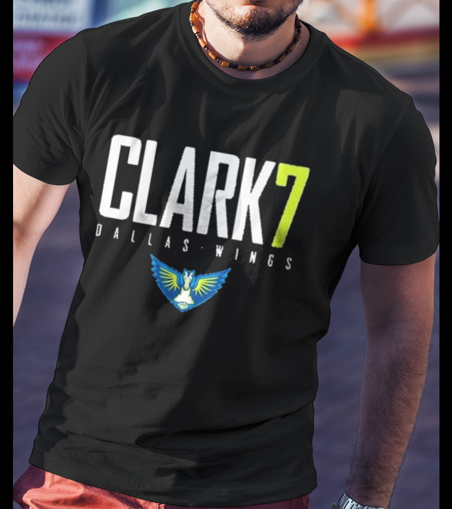 Caitlin Clark 7 Dallas Wings WNBA Basketball T-Shirt