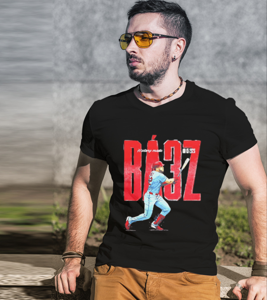 St. Louis Cardinals Joshua Baez History Made 2026 MLB Debut T-Shirt