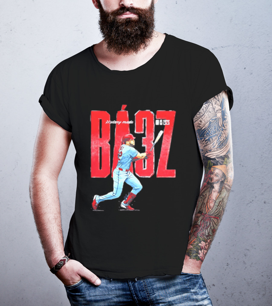 St. Louis Cardinals Joshua Baez History Made 2026 MLB Debut T-Shirt