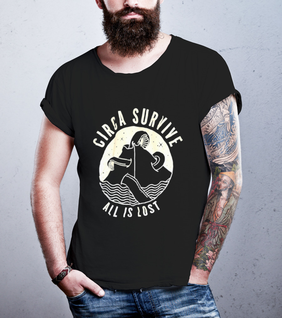 Circa Survive All Is Lost Mushroom Person T-Shirt