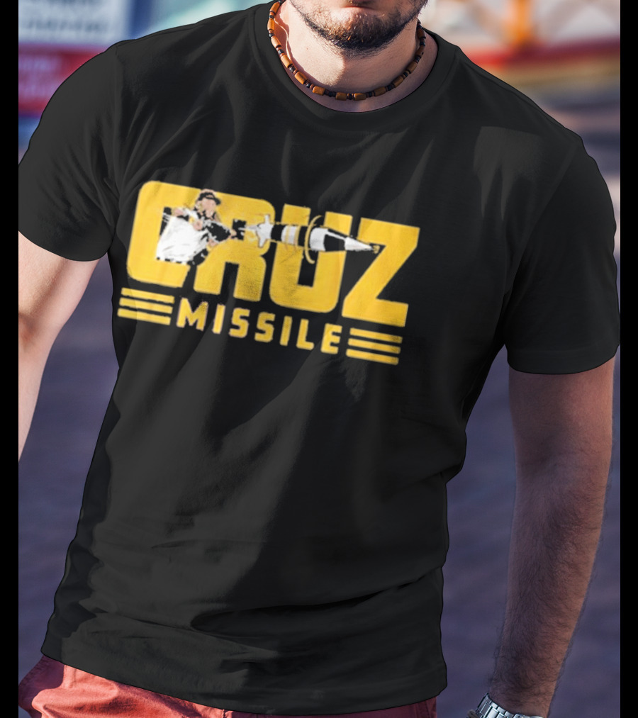 Cruz Missile Oneil Cruz Pittsburgh Pirates Throwing Arm Baseball фю� T-Shirt