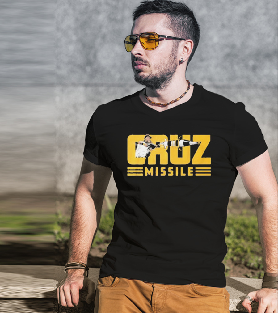 Cruz Missile Oneil Cruz Pittsburgh Pirates Throwing Arm Baseball фю� T-Shirt