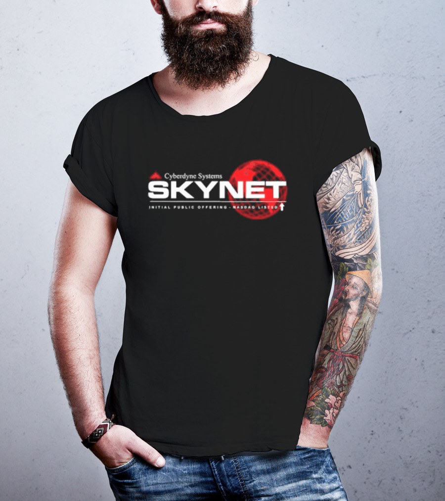 Cyberdyne Systems Skynet IPO Nasdaq Listed T-Shirt