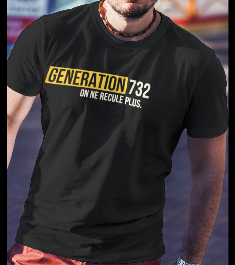 Generation 732 On Ne Recule Plus T-Shirt