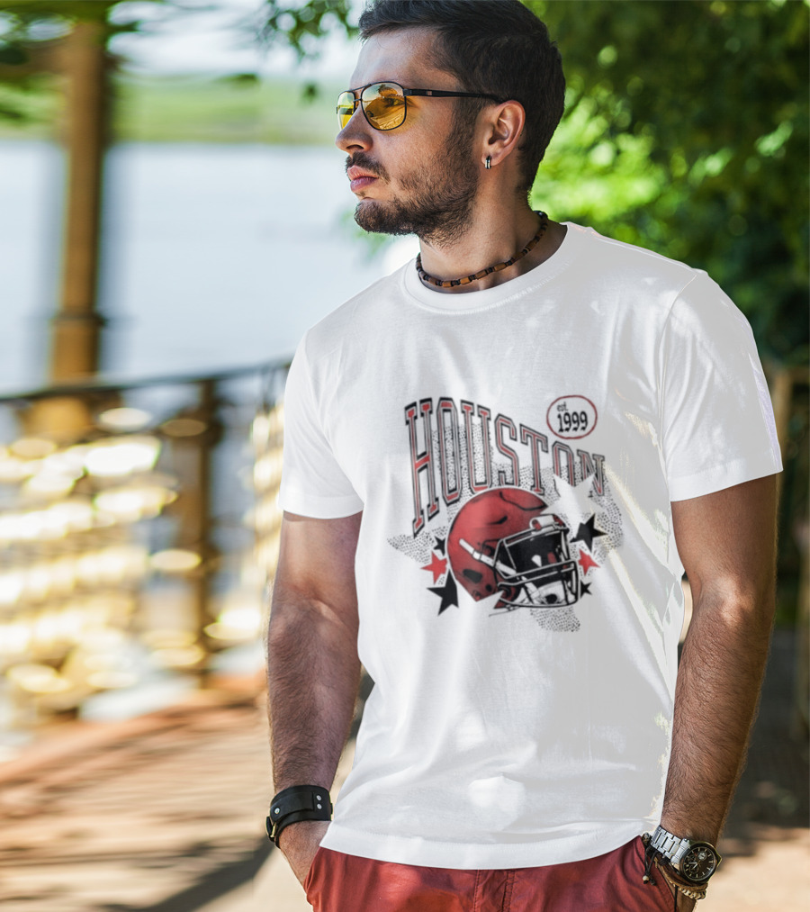 Houston Texans Est 1999 Football Helmet T-Shirt