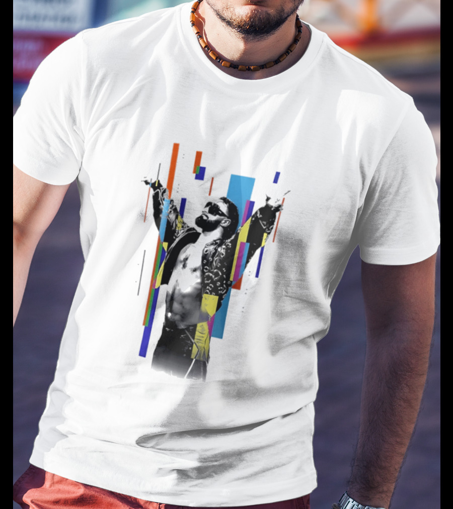 Seth Rollins Revolutionary Visionary WWE Iconic Pose T-Shirt
