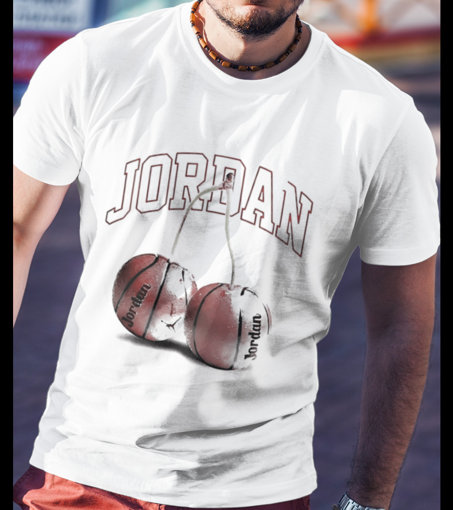 Jordan Cherry Basketball Established 1984 T-Shirt
