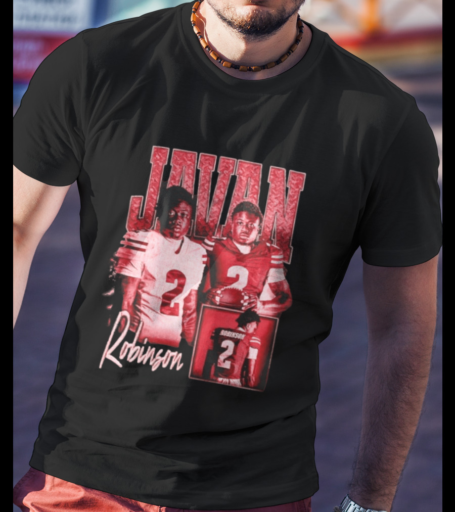 Javan Robinson Florida State Seminoles Football Number 2 T-Shirt