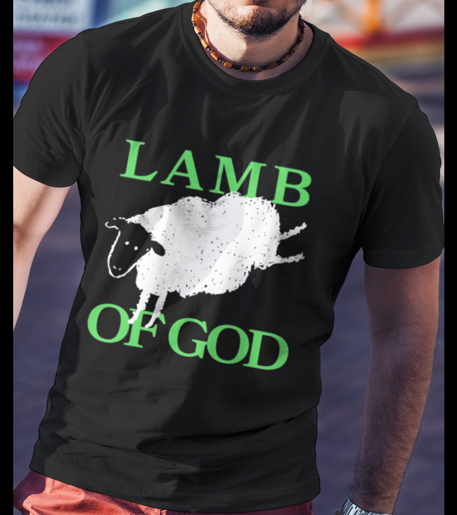 Lamb Of God Heavy Metal Band Metalcore Sheep Image T-Shirt