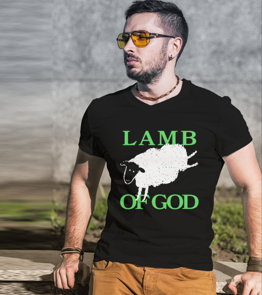Lamb Of God Heavy Metal Band Metalcore Sheep Image T-Shirt