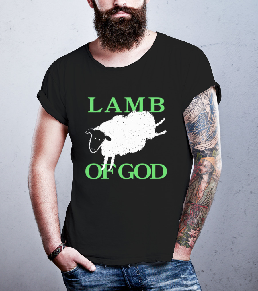 Lamb Of God Heavy Metal Band Metalcore Sheep Image T-Shirt