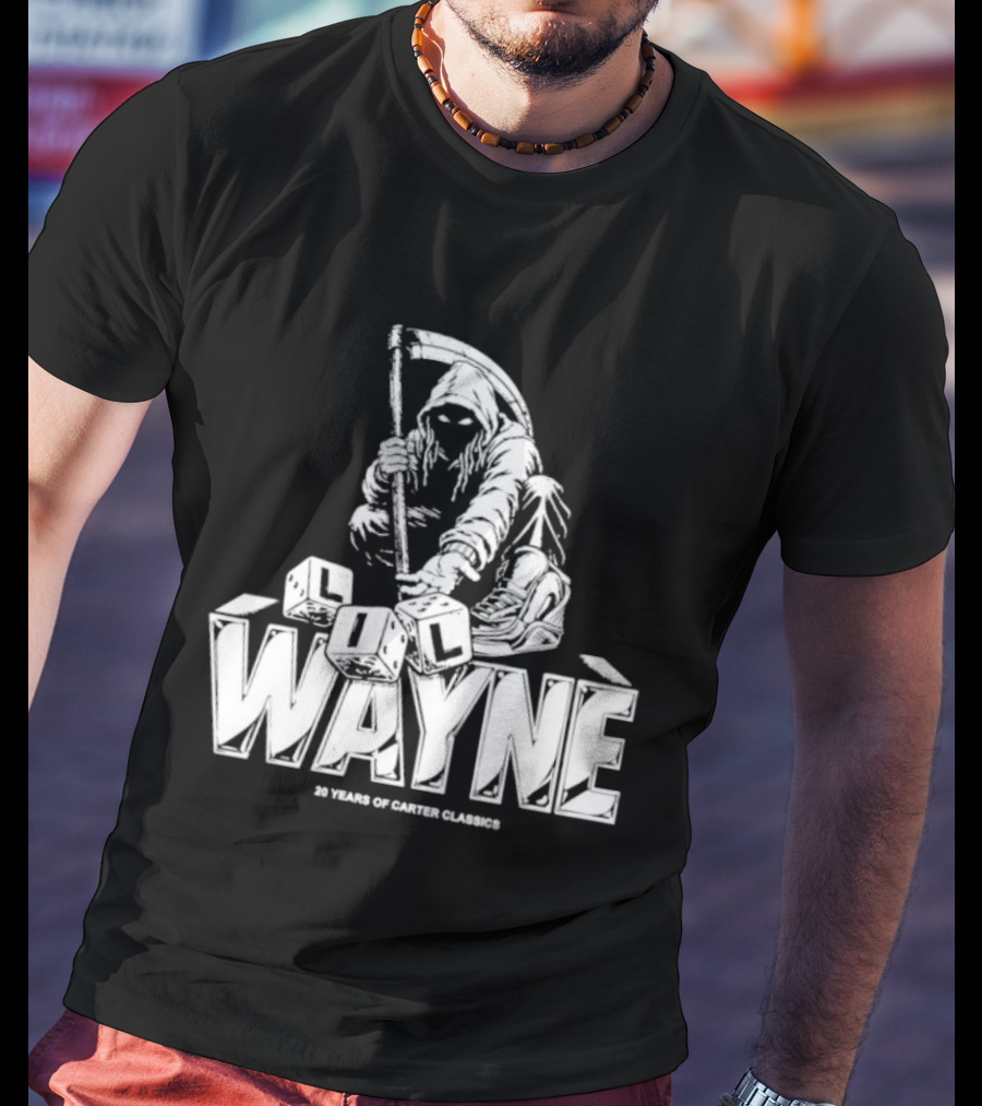 Lil Wayne 20 Years Of Carter Classics Reaper T-Shirt