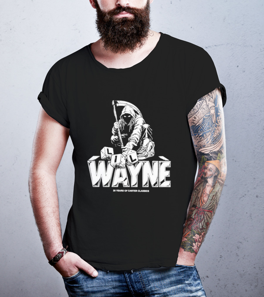 Lil Wayne 20 Years Of Carter Classics Reaper T-Shirt